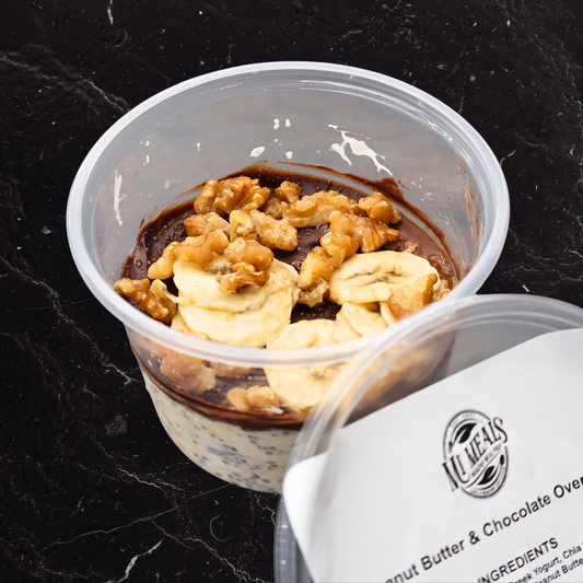 Chocolate Peanut Butter Overnight Oats