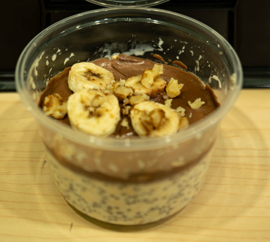 Chocolate Peanut Butter Overnight Oats